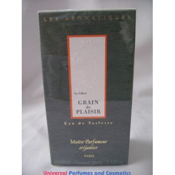 GRAIN DE PLAISIR BY MAITRE PARFUMEUR ET GANTIER E.D.T 100ML VINTAGE OLD FORMULA HARD TO FIND $99.99